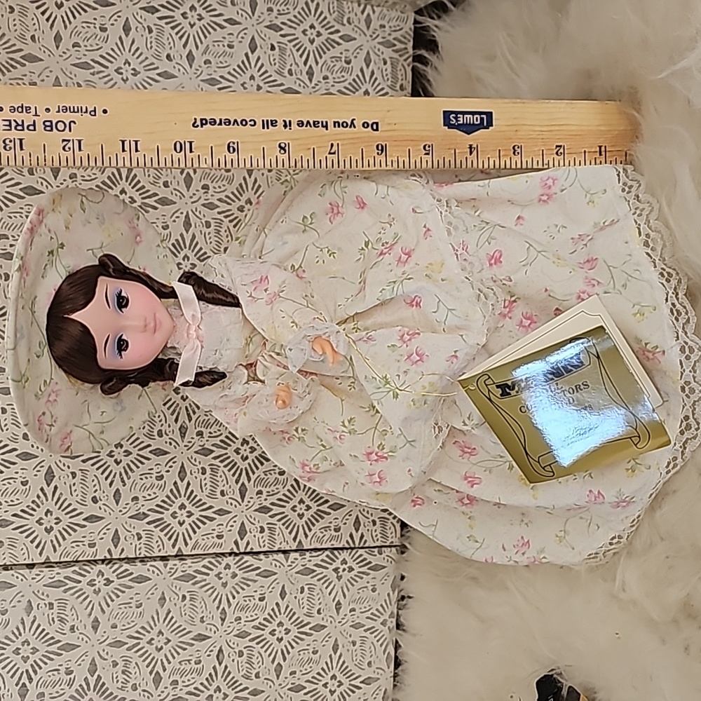 Original tags Seymour Mann musical animated turning music box doll Collector - Picture 12 of 12